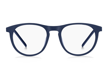 Premium Men Hugo Eyeglasses: HG 1154 - Matte Blue - SpecSMART Eye Clinic (Front View)